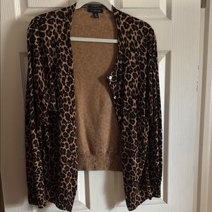 Leopard Print Women's Sweater